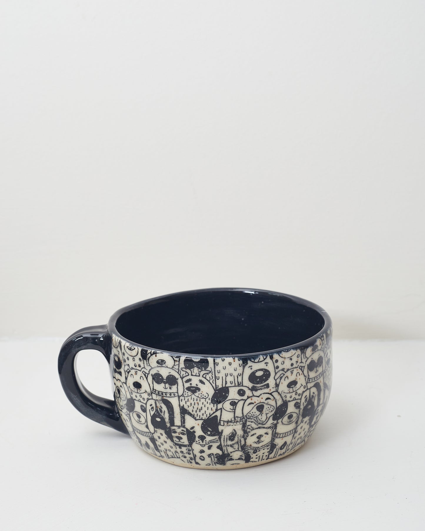 Doggy Collage Cup